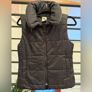 Lacoste Black Puffer Vest